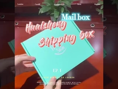 OEM فانتزی بسته بندی جعبه پوشه مات / لامیناسیون درخشان