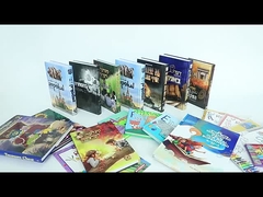 چاپ کتاب های هنری با پوشش سخت با زاویه های زاویه راست