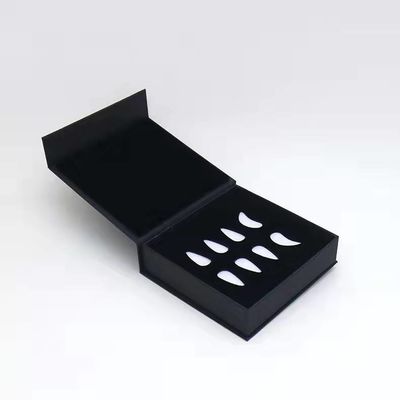 کیفیت  Embossing Cosmetic Packaging Box For Luxury Press On Nails کارخانه