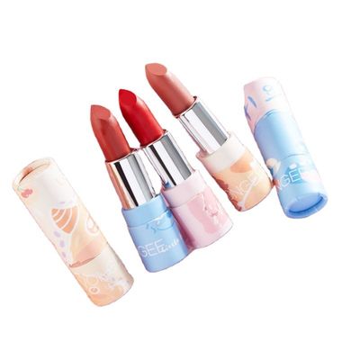 کیفیت  Twist Up Cosmetic Paperboard Lip Balm Tubes Reusable Biodegradable کارخانه